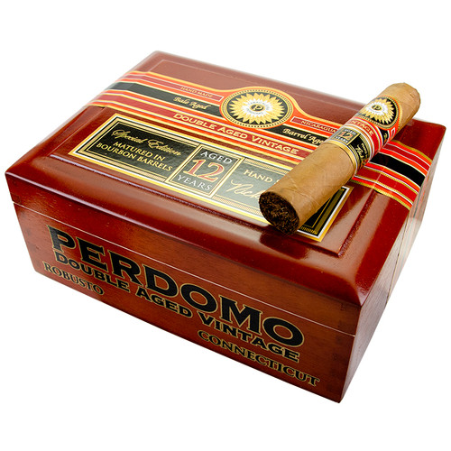 Perdomo Double Aged 12 Year Vintage Robusto Connecticut