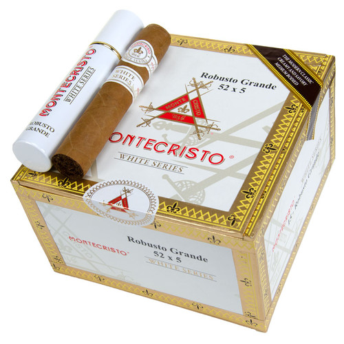Montecristo White Label Robusto Grande Tubos cigar product image from Atlantic Cigar Company