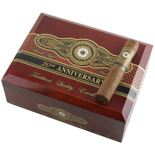 Perdomo 20th Anniversary Sungrown Robusto R556 cigar product image from Atlantic Cigar Company