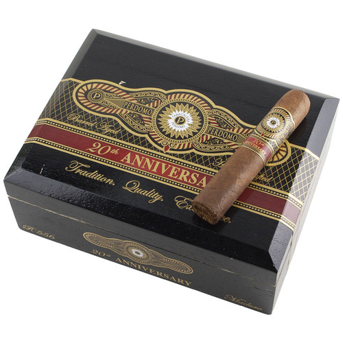 Perdomo 20th Anniversary Maduro Robusto R556 cigar product image from Atlantic Cigar Company