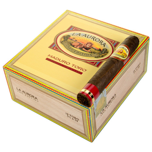 La Aurora Preferidos Ruby Brazilian Maduro Toro cigar product image from Atlantic Cigar Company