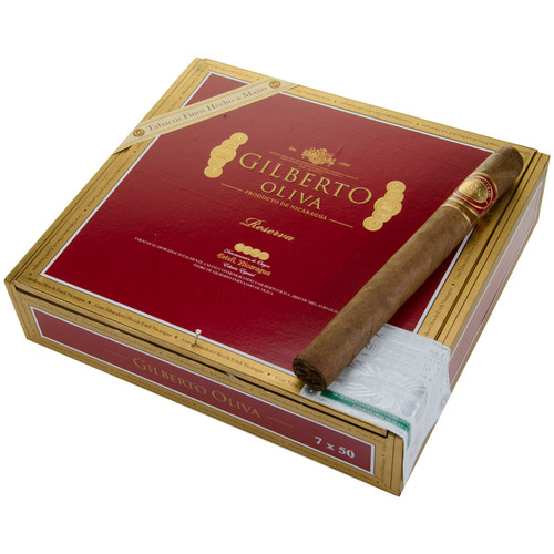 Oliva Gilberto Oliva Reserva Churchill cigar product image from Atlantic Cigar Company