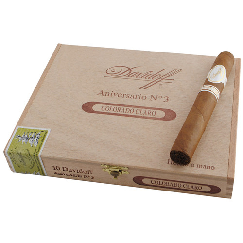 Davidoff Colorado Claro Aniversario No.3 cigar product image from Atlantic Cigar Company