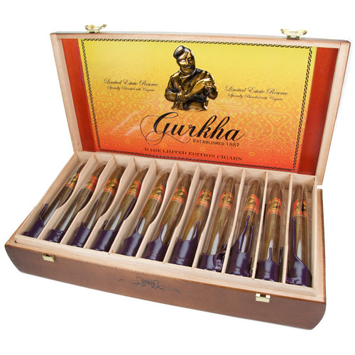 Gurkha Royal Reserve Cognac Torpedo Maduro cigar product image from Atlantic Cigar Company