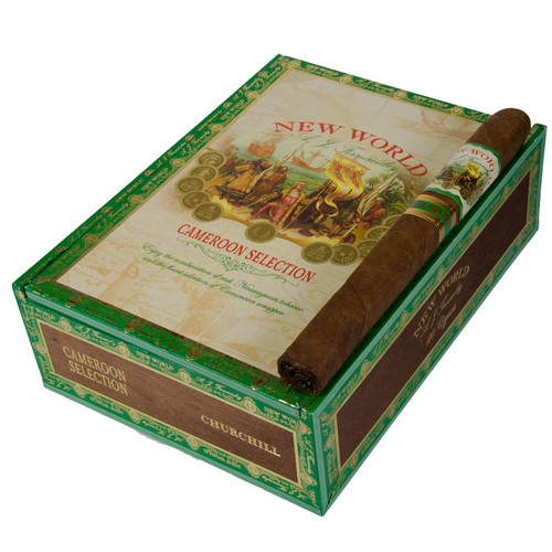 New World Cameroon by AJ Fernandez Churchill cigar product image from Atlantic Cigar Company
