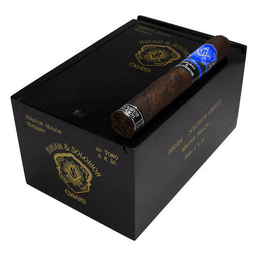 mason tobacco Hiram & Solomon Master Mason Maduro Toro Cigars