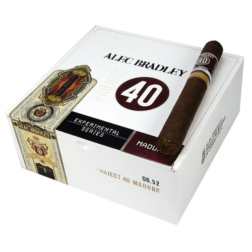 Alec Bradley Project 40 Maduro Toro cigar product image from Atlantic Cigar Company