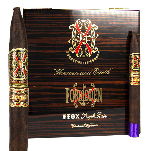 Arturo Fuente OpusX Heaven and Earth FFOX Purple Rain cigar product image from Atlantic Cigar Company