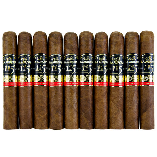 La Aurora 115th Anniversary Robusto cigar product image from Atlantic Cigar Company