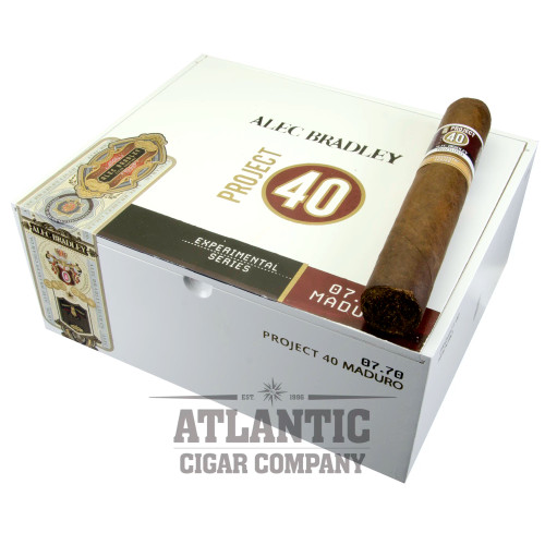 Alec Bradley Project 40 Maduro 770 cigar product image from Atlantic Cigar Company