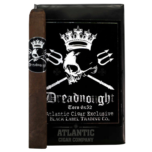 bp cigarettes Black Label Trading Co. Atlantic Cigar Exclusive Dreadnought BP (6x52)