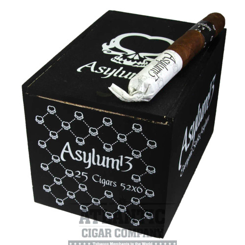 Asylum 13 52x6 cigar product image from Atlantic Cigar Company