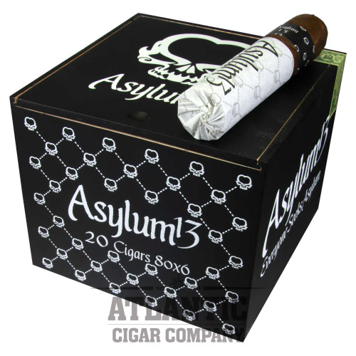 Asylum 13 80x6 cigar product image from Atlantic Cigar Company