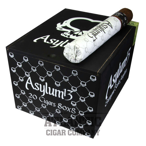 Asylum 13 80x8 cigar product image from Atlantic Cigar Company