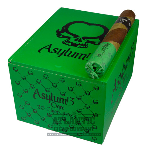 Asylum 13 Ogre Barber Pole 70x7 cigar product image from Atlantic Cigar Company