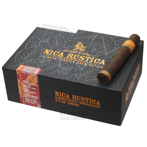 Nica Rustica Broadleaf by Drew Estate Gordo cigar
