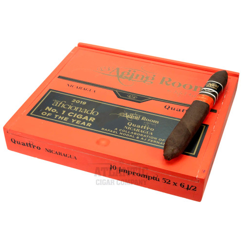 Aging Room Quattro Nicaragua Impromptu 6.5x52 cigar product image from Atlantic Cigar Company