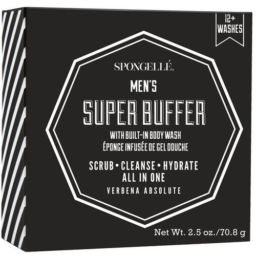Spongelle | Men's Super Buffer 12+ Washes Spongelle | Men's Super Buffer 12+ Washes