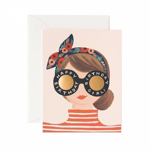 Birthday Girl Card Birthday Girl Card