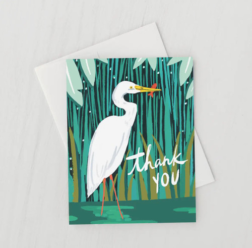 Idlewild| Egret Thank You Card