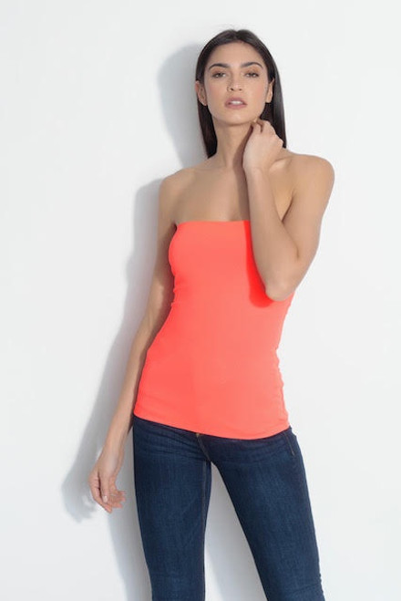 Tube Top | Fiery Coral Tube Top | Fiery Coral