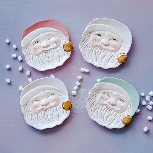 Papa Noel Cookie Plate Papa Noel Cookie Plate