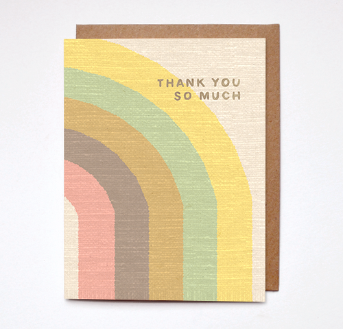 Thank You So Much Rainbow Card Thank You So Much Rainbow Card