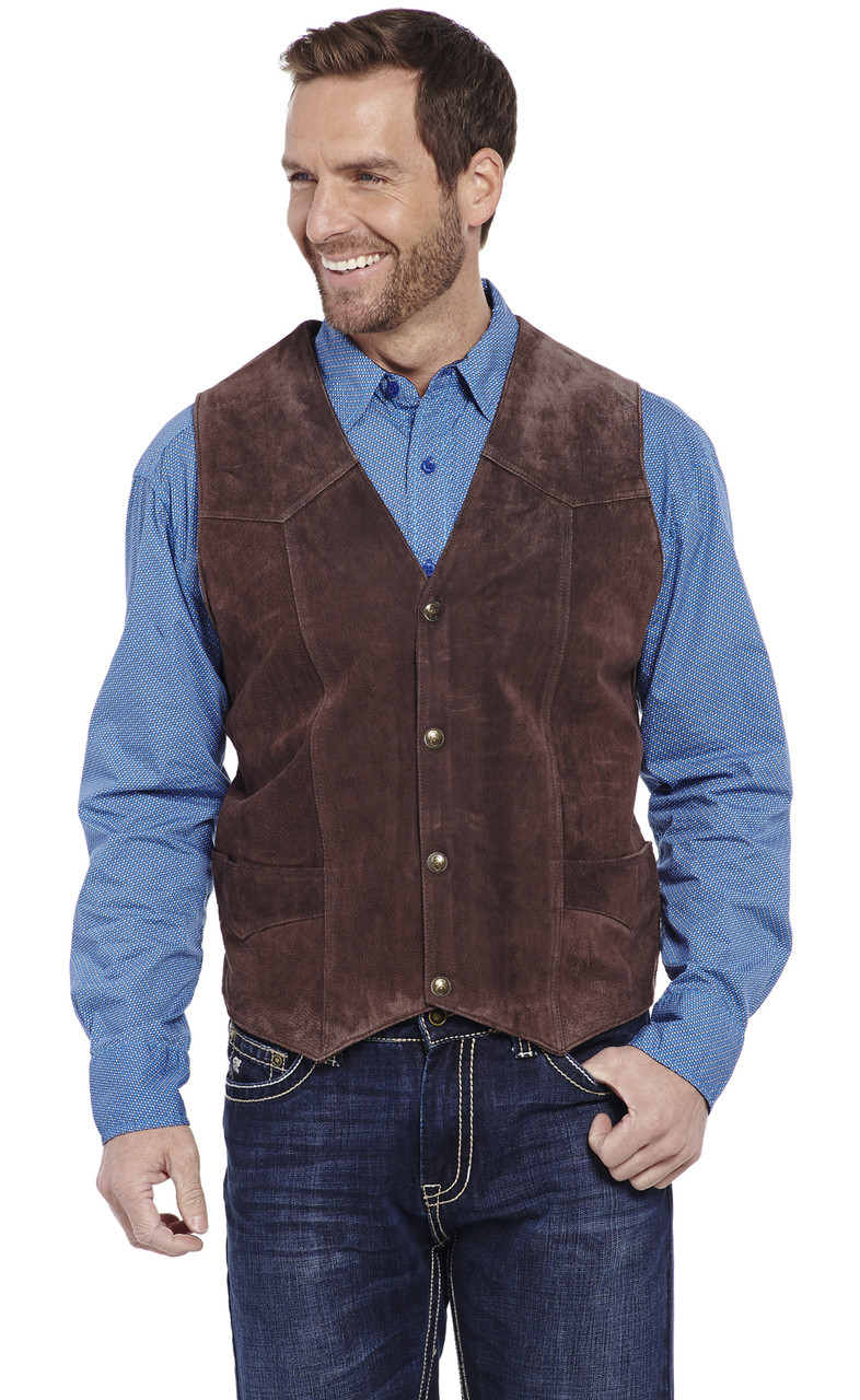 Men's Suede Leather Vest