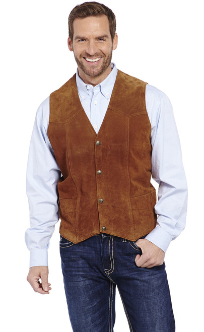 Men's Suede Leather Vest