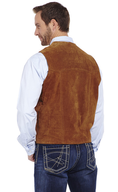 Men's Suede Leather Vest