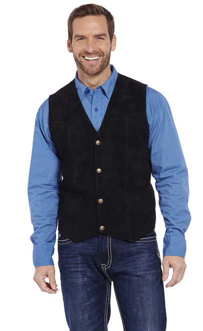 Men's Suede Leather Vest