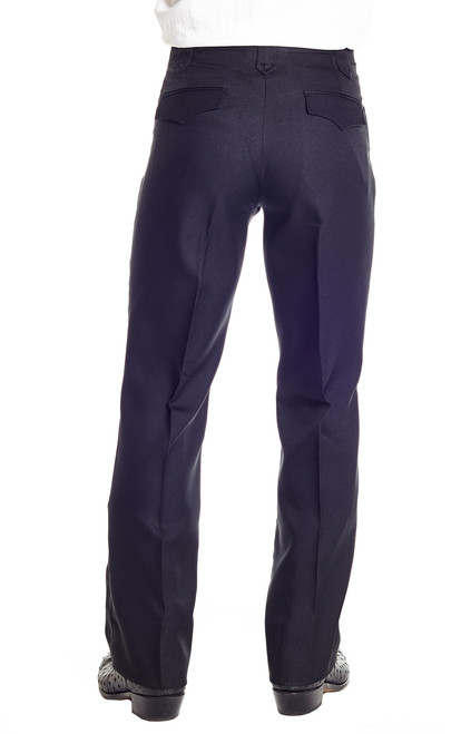 Black Casual Wear Slim Fit Men Polyester Viscose Blend Trousers 7076, Size:  28 to 40 at Rs 779.00/piece in New Delhi