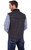 Wool Melton Vest With Microsuede Trim & Concealed Carry Pocket (CR38066-F25)