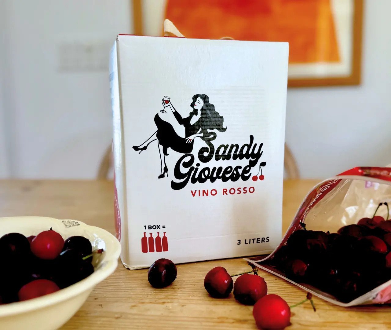 Sandy Giovese Vino Rosso 2023 3L Box