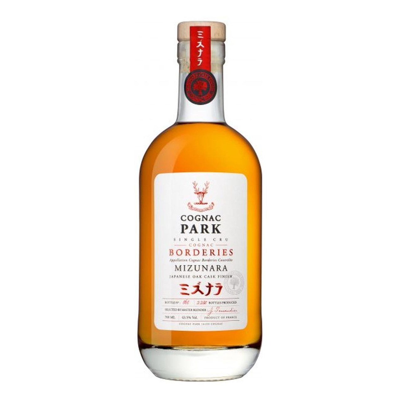 Cognac Park Borderies Mizunara Japanese Oak Cask Finish Single Cru
