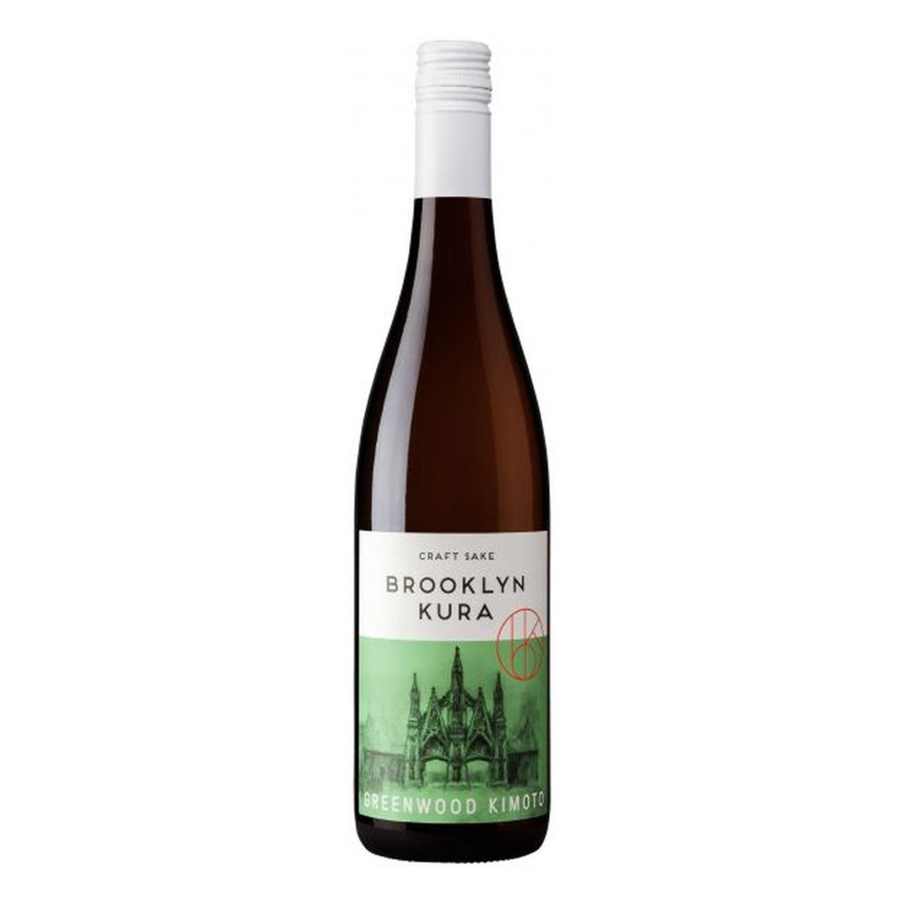Brooklyn Kura Greenwood Kimoto Nama Chozo Junmai Sake NV 750ml