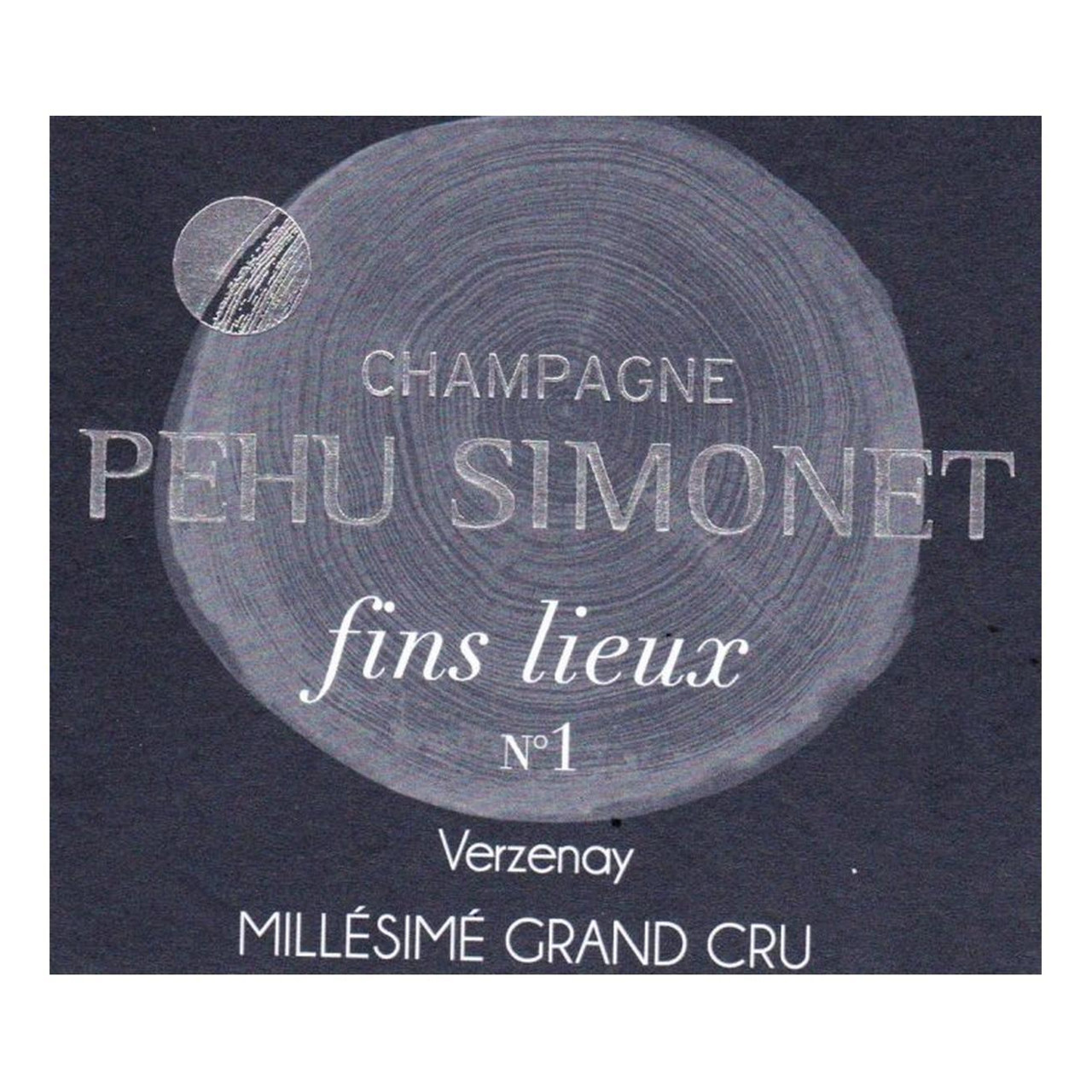 Pehu Simonet Champagne Blanc de Noirs Fins Lieux No. 1 Verzenay