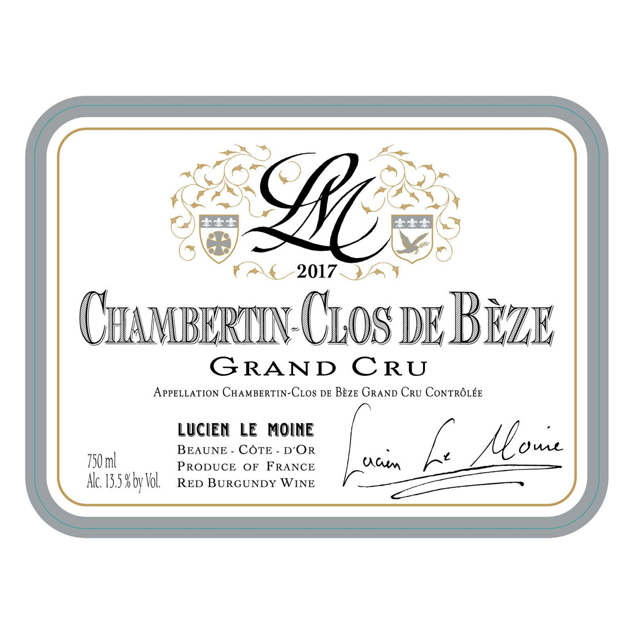 LUCIEN LE MOINE CHAMBERTIN CLOS DE BEZE｜Invisiblenomorebook.com
