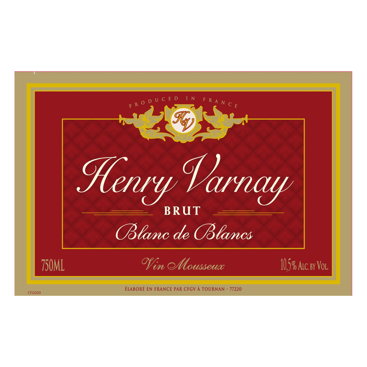 Henry Varnay Blanc de Blancs Brut NV NV 750ml