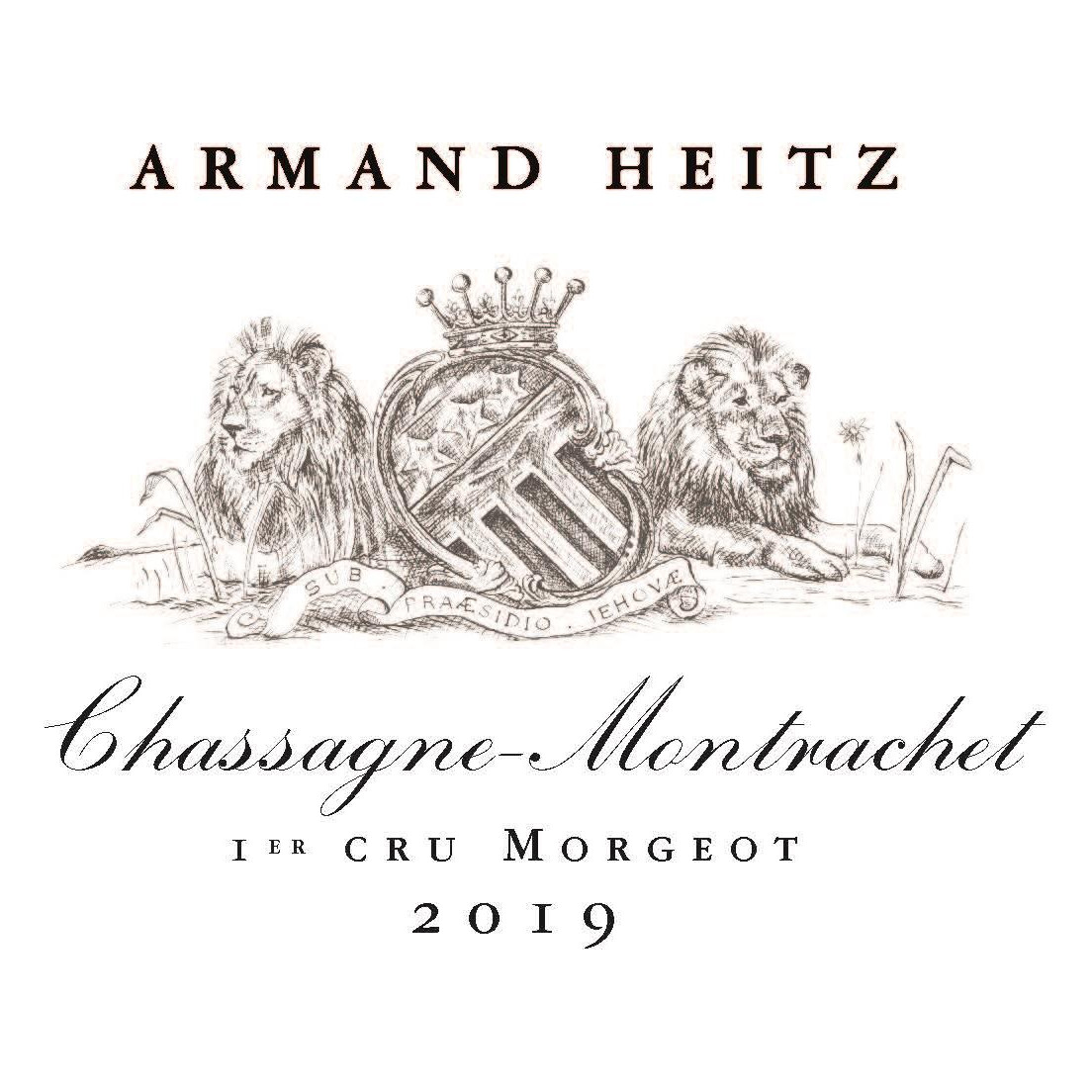 Armand Heitz Chassagne-Montrachet 1er Cru Morgeot Rouge 2022 750ml