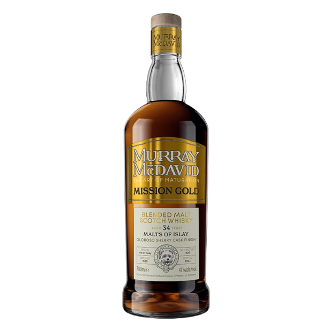 Murray McDavid Mission Gold 34年 700ml Murray McDavid 34 Year Old 1989 Mission Gold Oloroso Sherry