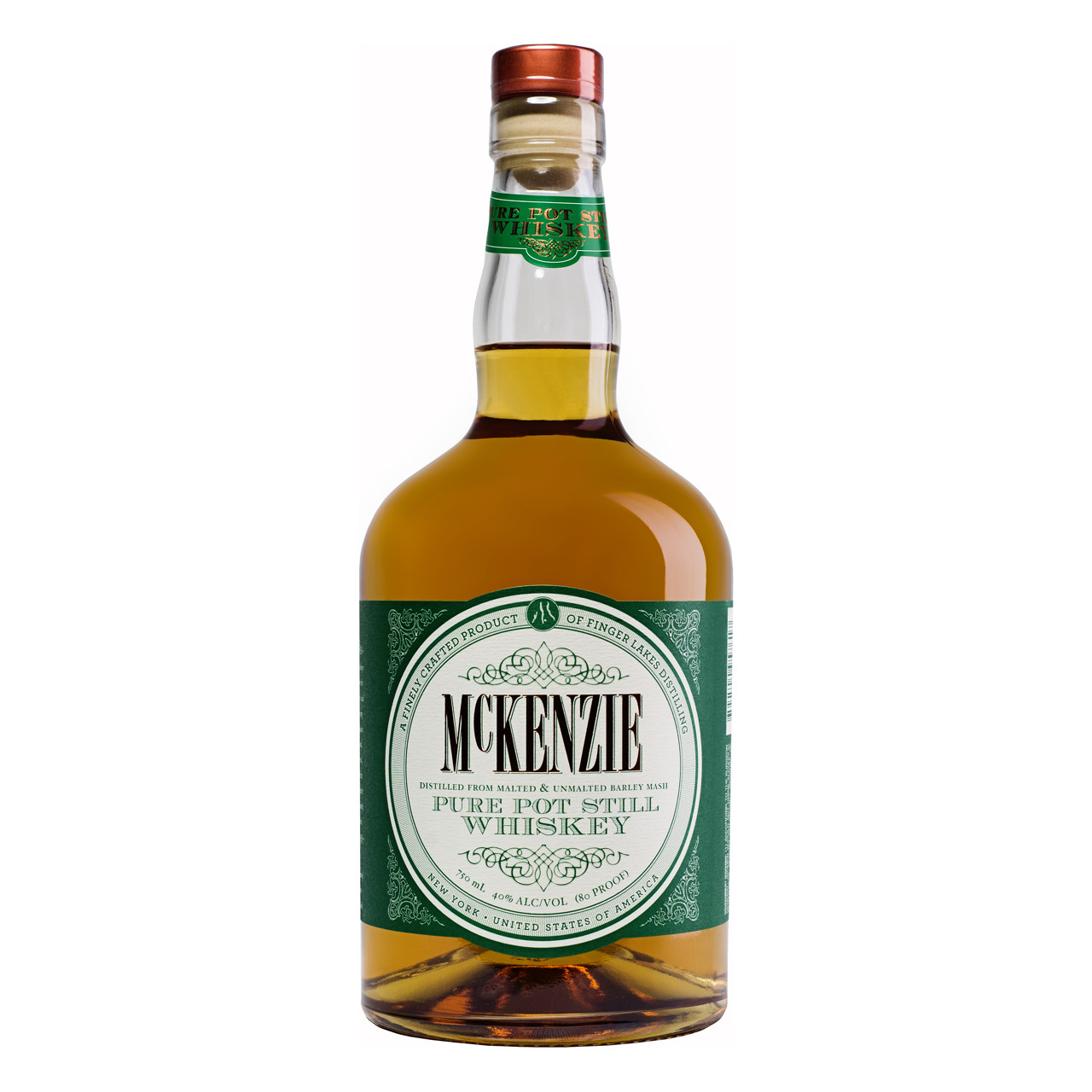 Finger Lakes Distilling McKenzie Pure Pot Still Whiskey 750ml