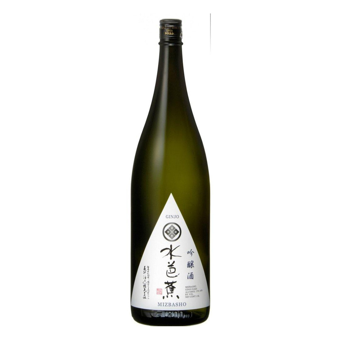 古酒 pintoshi Nagai Shuzo Mizubasho Ginjo Sake 1.8L