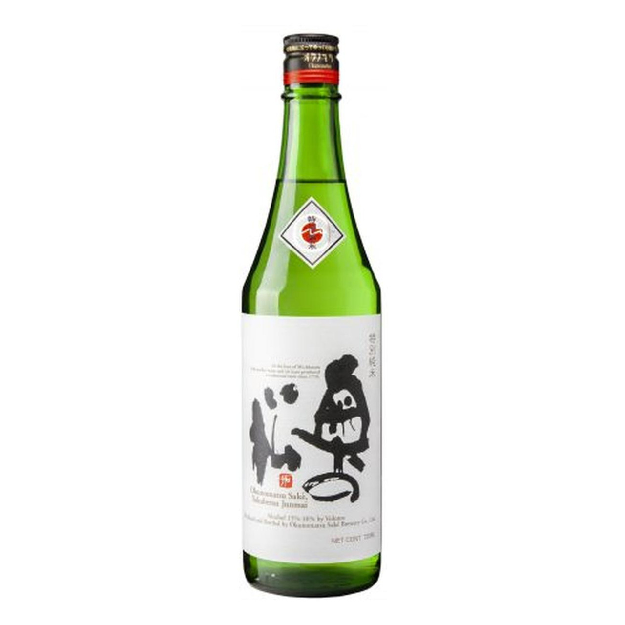 Okunomatsu Shuzo Tokubetsu Junmai Sake 720ml
