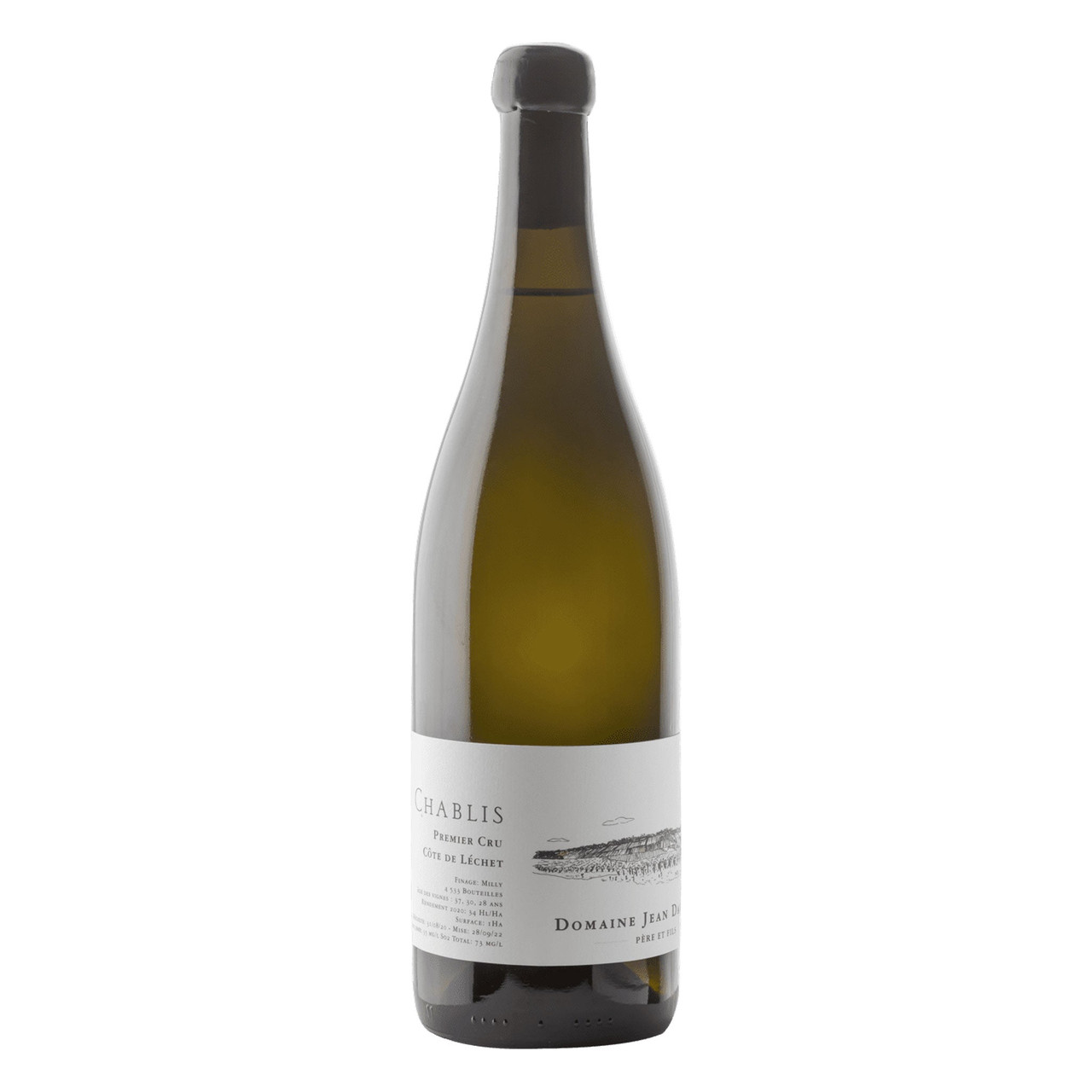 Domaine Jean Dauvissat Pere et Fils Chablis 1er Cru Cote de Lechet