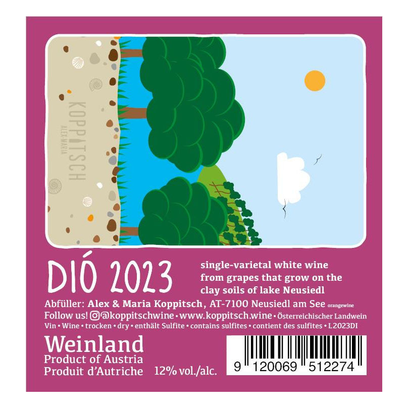 2024 Alexander Koppitsch Weinland Dio | The Cellar d'Or