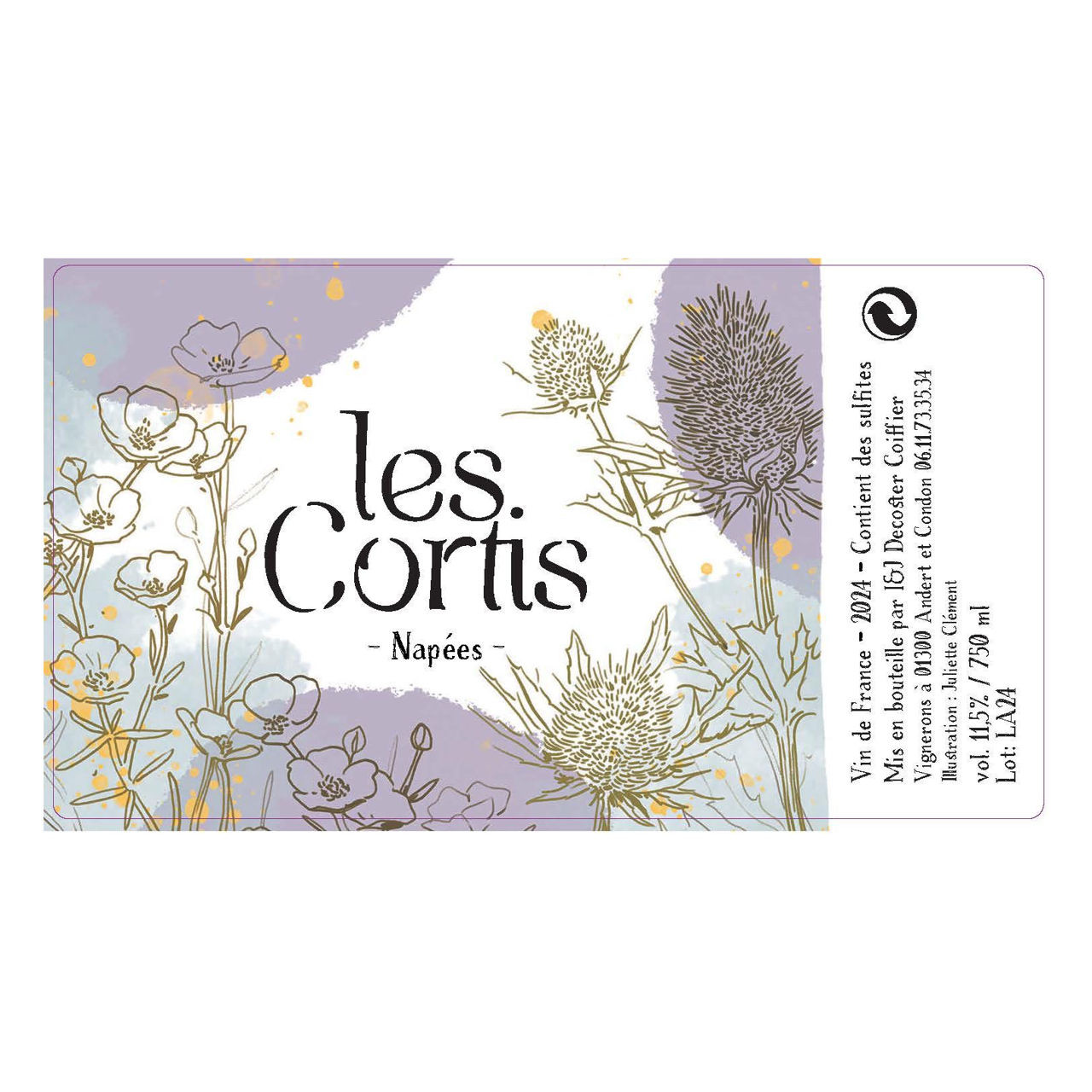 2024 Les Cortis Napees | The Cellar d'Or