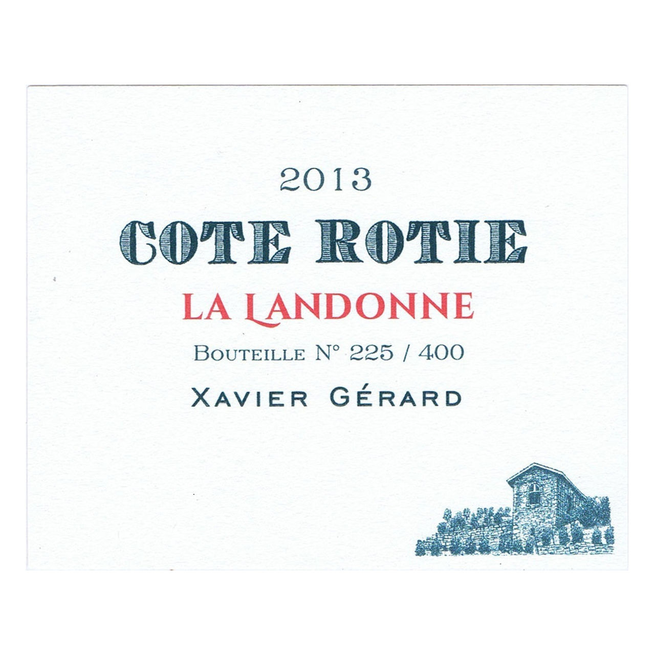 Xavier Gerard Cote-Rotie La Landonne 2022 750ml