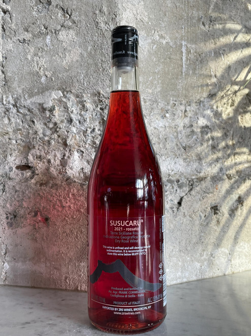 Frank Cornelissen Susucaru Terre Siciliane Rosato 2022 750ml