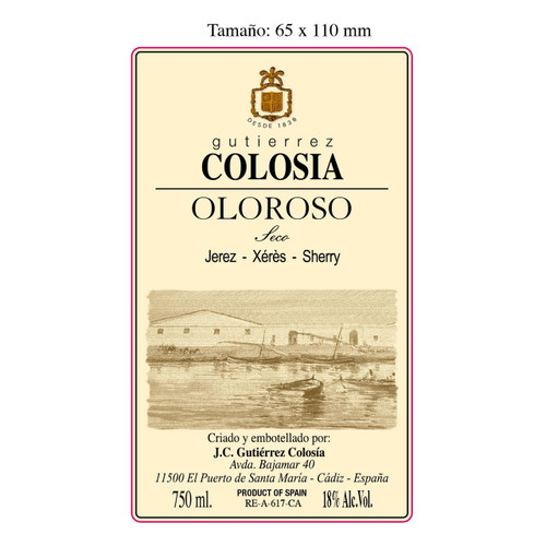 Gutierrez Colosia, Oloroso NV 750ml